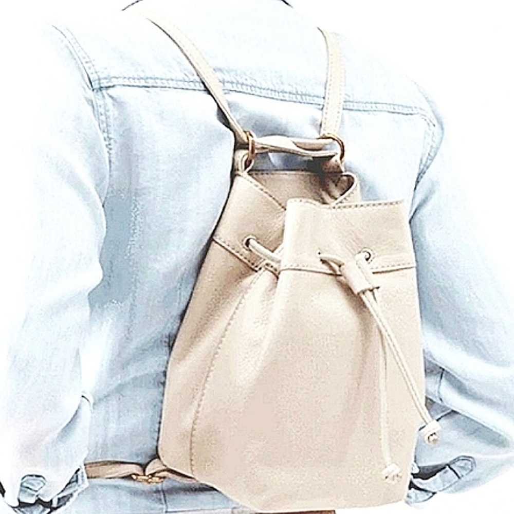 NWT HOBO 'Ramble' Dew Pebbled Leather Convertible Backpack & Shoulder Bag - Picture 2 of 11